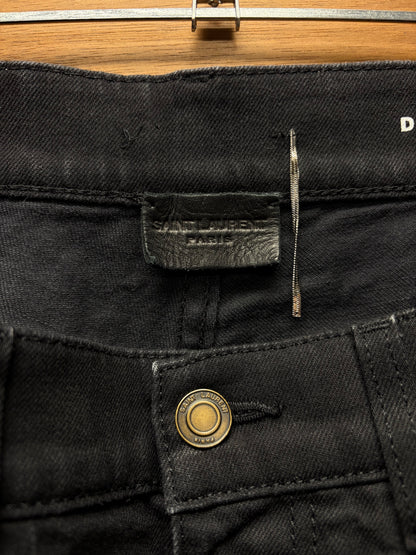 2017 Saint Laurent ‘D02’ Classic Black Skinny Jeans
