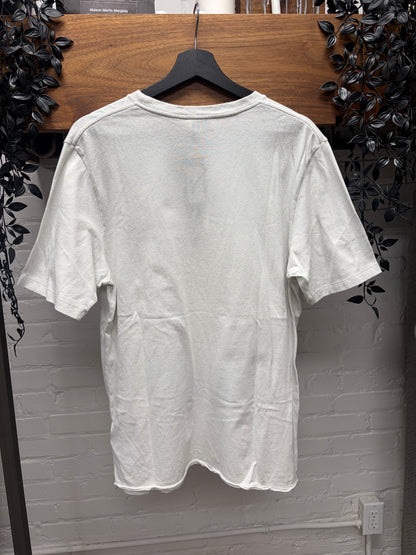 2019 Saint Laurent ‘Jardin Majorelle’ White Graphic T-Shirt