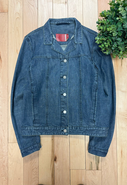 Jil Sander Western Collar Denim Jacket