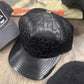 Chrome Hearts ‘Cemetery’ Leather Cross Patch Trucker Hat