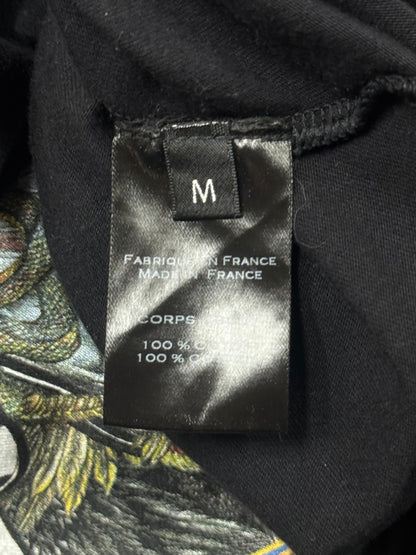 AW2017 Balmain ‘Paris Panthers’ Black Graphic T-Shirt