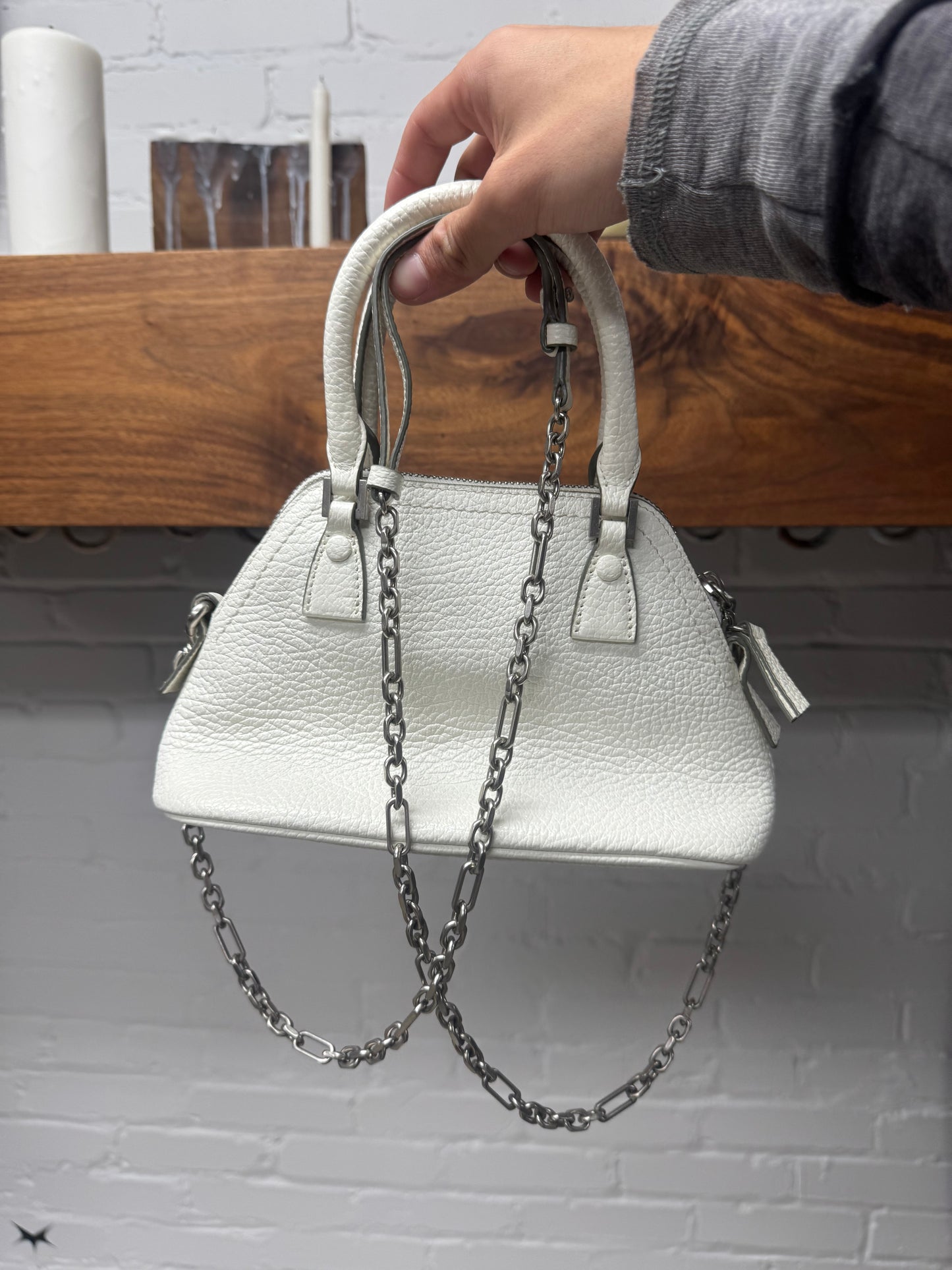 Maison Margiela Micro ‘5AC’ Miniature Leather Purse