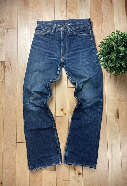 Evisu N02 Gull Logo Raw Blue Selvedge Denim