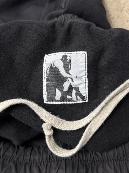 Rick Owens Black ‘Creatch’ Cotton Cargo Pants