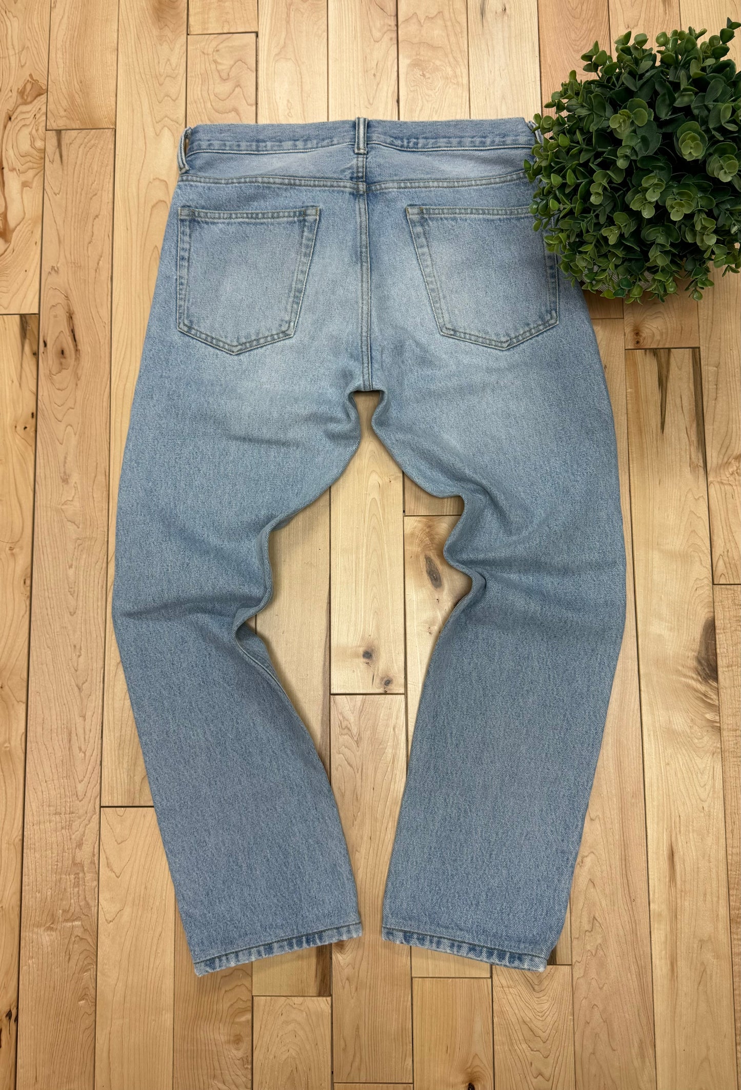 Our Legacy Light Wash Blue Boot Cut Denim