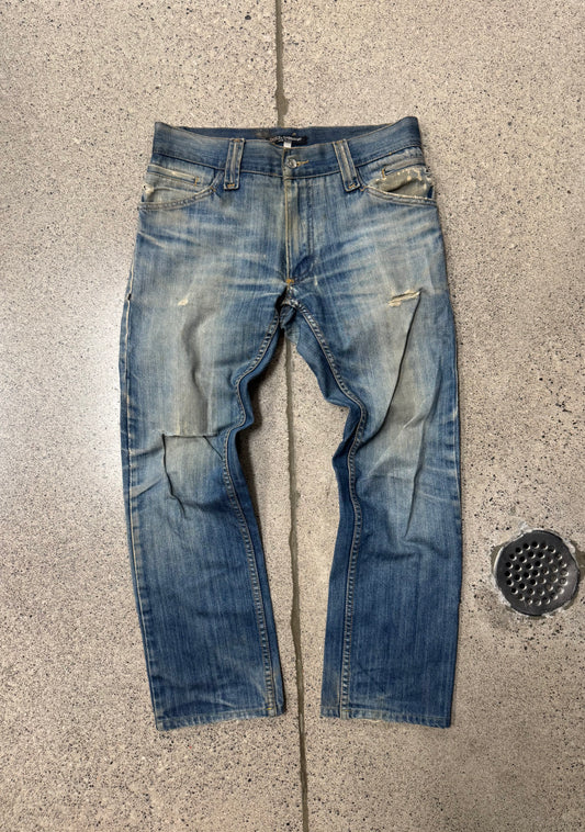 2000s Dolce & Gabbana ‘Dirt Wash’ Bootcut Denim