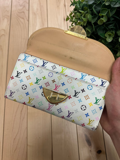 Spring Summer 2003 Louis Vuitton x Takashi Murakami Long Wallet
