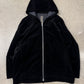 Rick Owens DRKSHDW Corduroy Zip Up Hooded Jacket