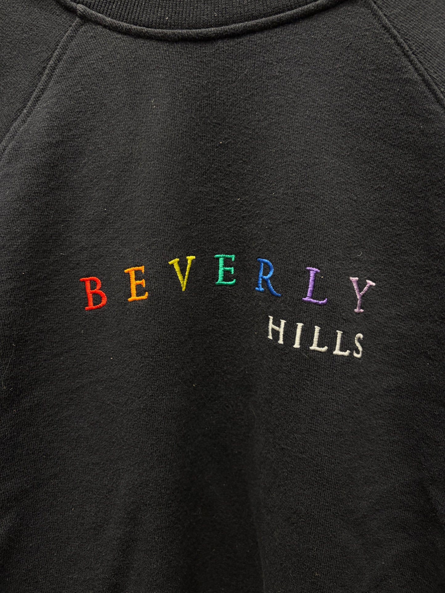 AW2018 Vetements ‘Beverly Hills’ Embroidered Logo Sweatshirt