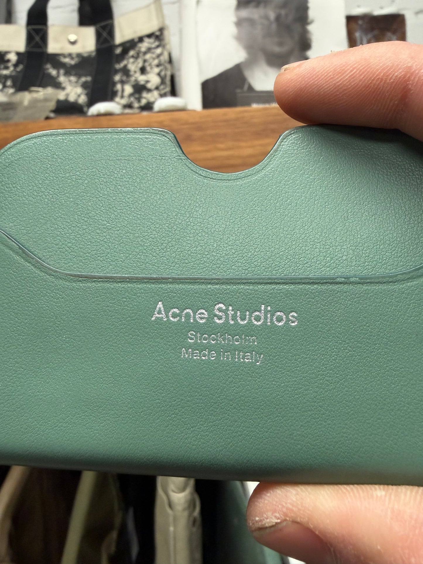Acne Studios ‘Elma’ Leather Cardholder Wallet
