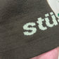 Stussy 2000s Logo Brown/Cream Ribbed Beanie