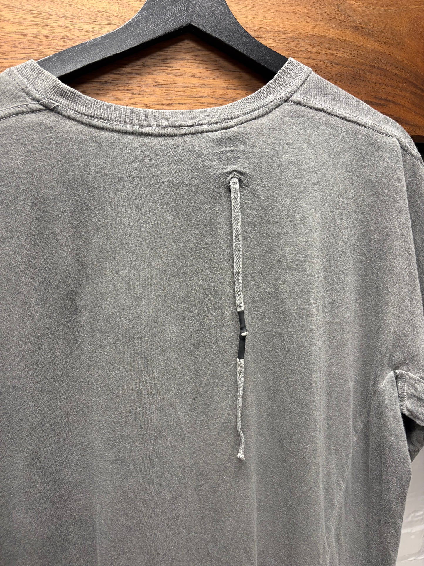 Boris Bidjan Saberi Stone Grey Cotton T-Shirt
