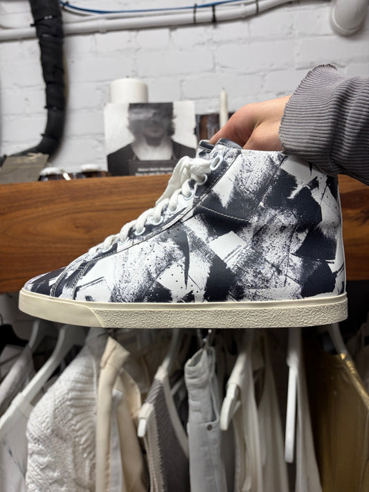 Celine ‘TRO1M’ Graphene Leather High Top Sneakers