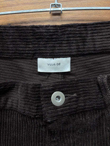 Vuja De ‘Jude’ Dark Brown Corduroy Wide Leg Pants