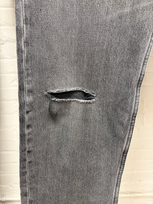 2018 Balenciaga Distressed Black Slim/Straight Cut Denim