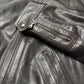 Dolce & Gabbana ‘Western’ Brown Calfskin Leather Jacket