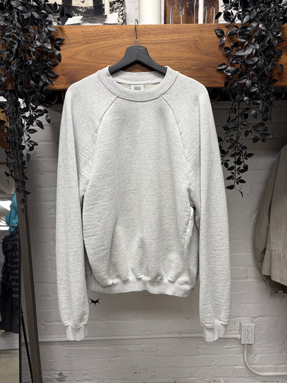 SS2018 Vetements ‘Unskinny’ Heather Grey Oversized Sweatshirt