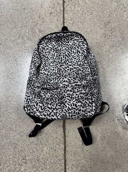 Celine ‘Snow Leopard’ Leather Strap Backpack