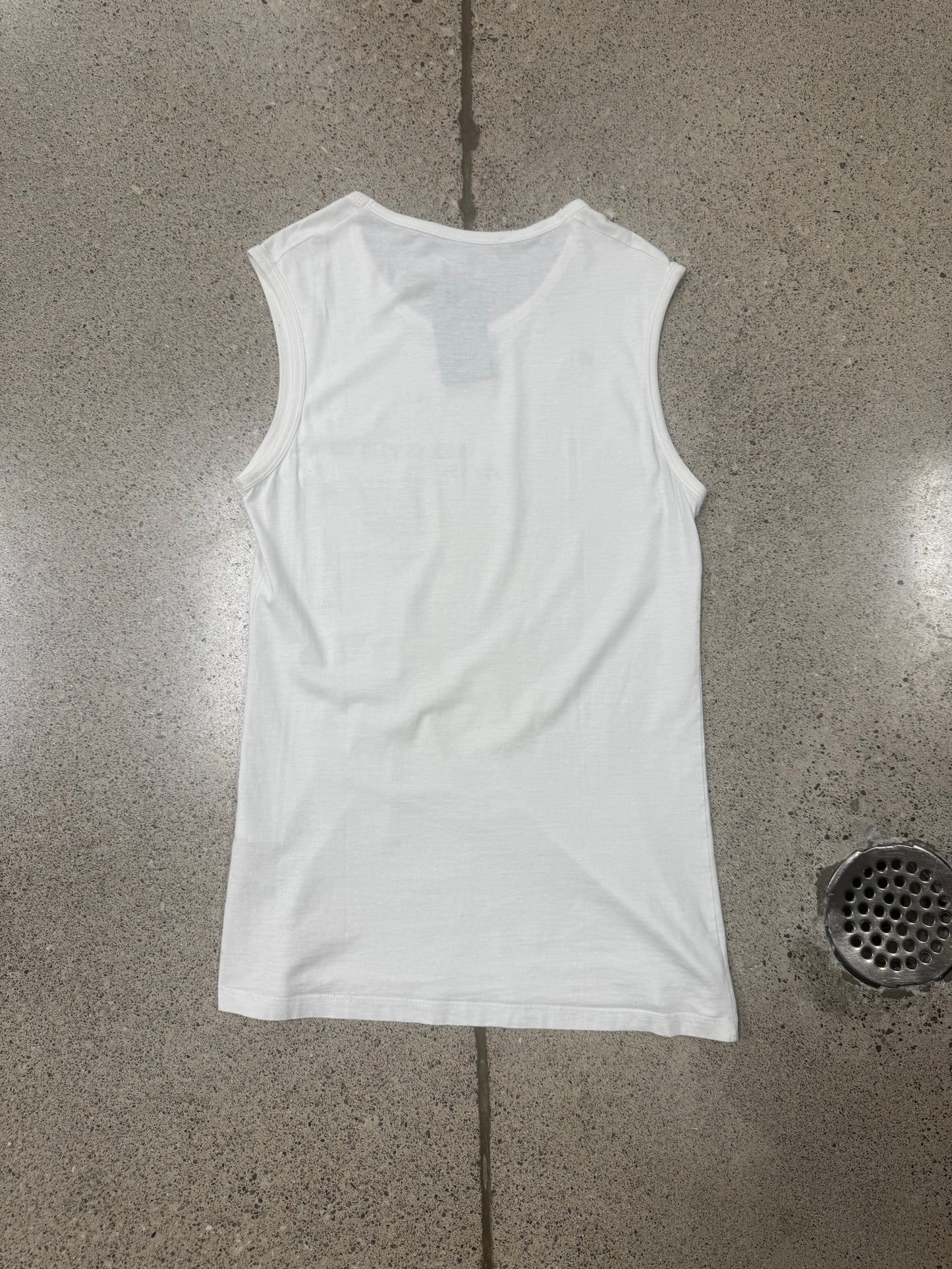 SS2005 Raf Simons ‘Texas Pieces’ White Tank Top