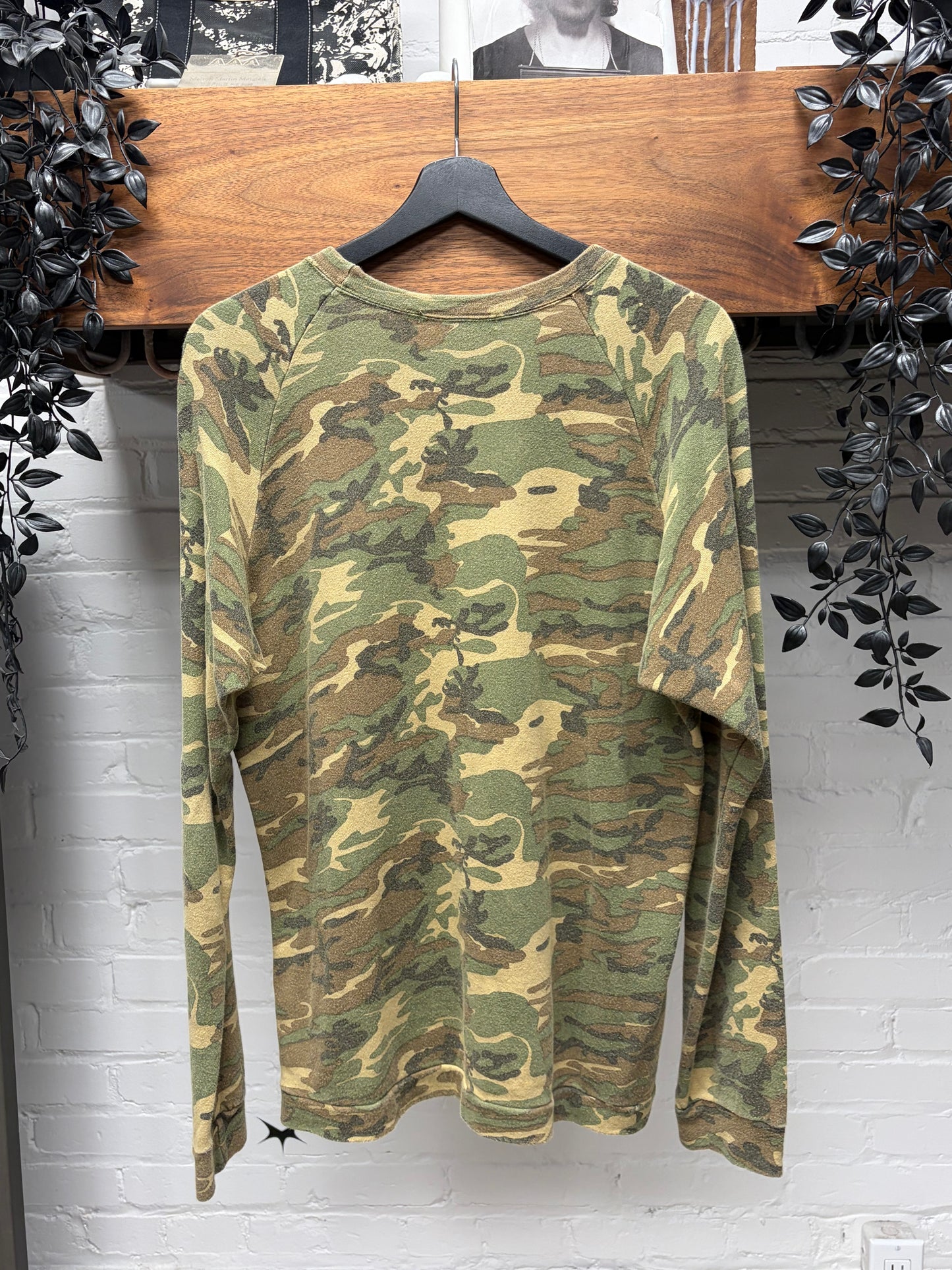 SS2006 Undercover ‘Klaus’ Psych Music Camo Sweatshirt
