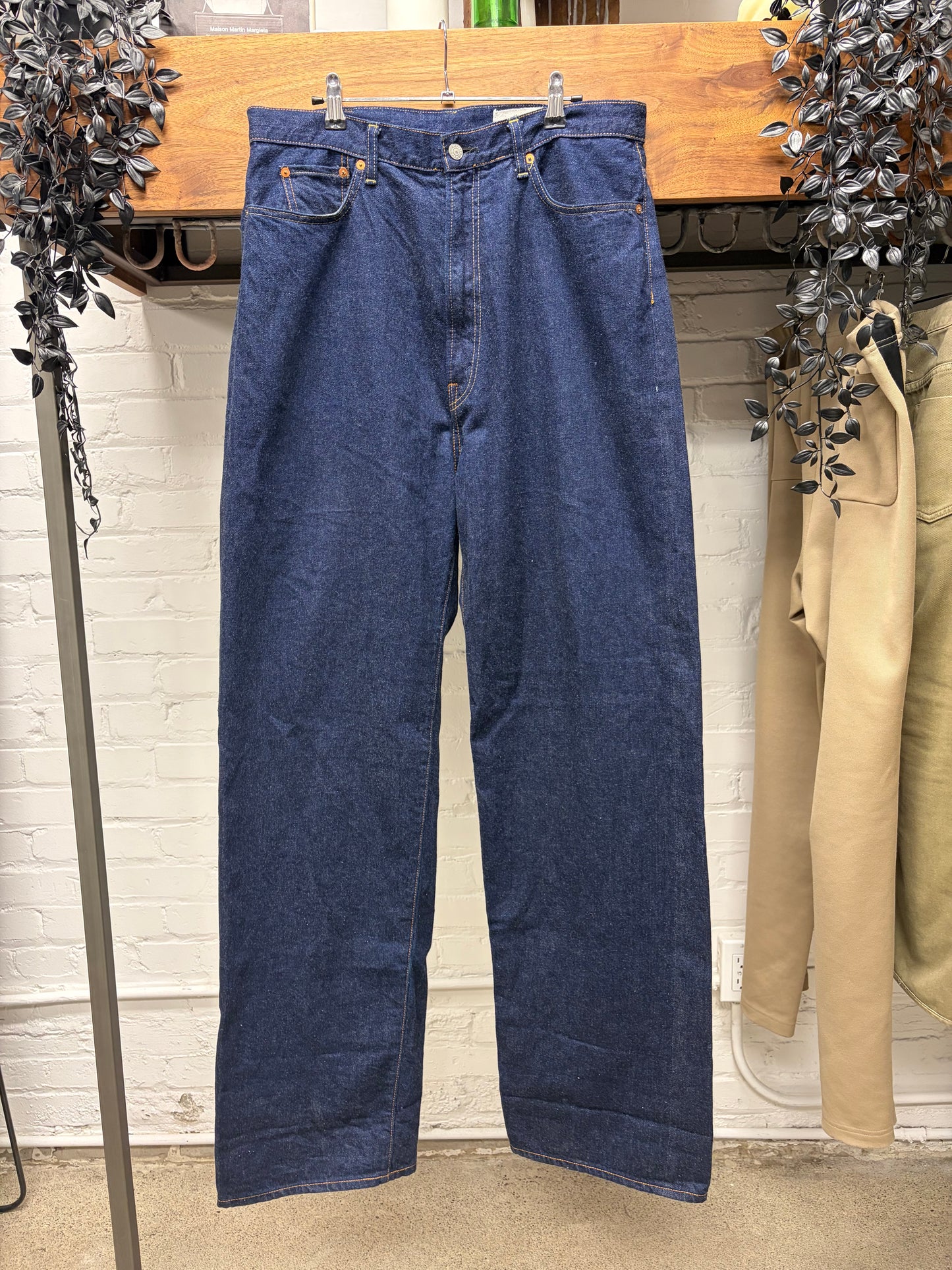 Kapital Classic Blue ‘Momonroe’ 12oz Wide Leg Denim