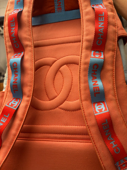 SS2002 Chanel Sport ‘Powder Blue/Orange’ Backpack