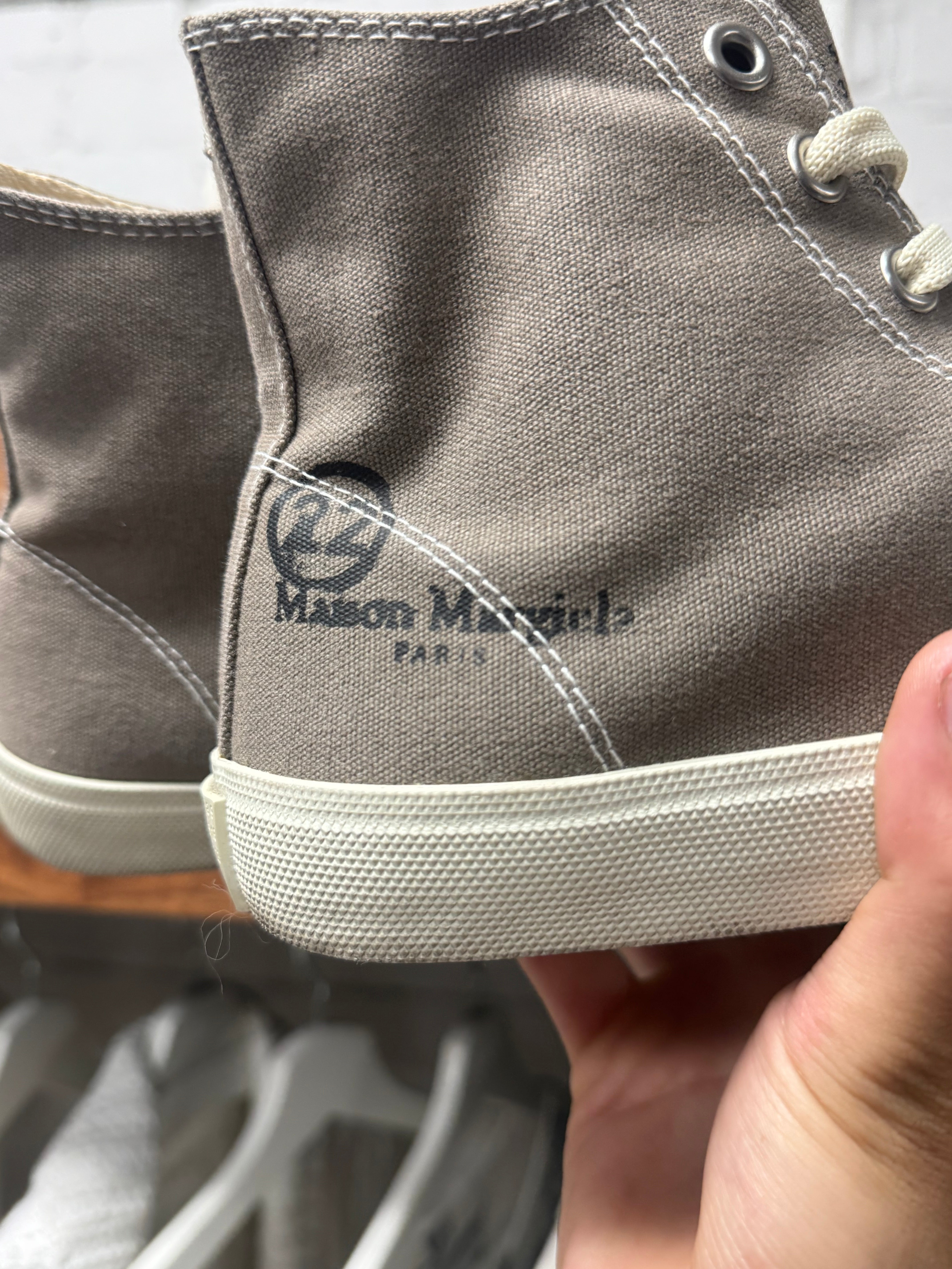 Maison Margiela 'Tabi' Split Toe High Top Sneakers – Alex