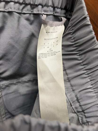 Rick Owens Drop Crotch ‘Stone Grey’ Pod Drawstring Shorts