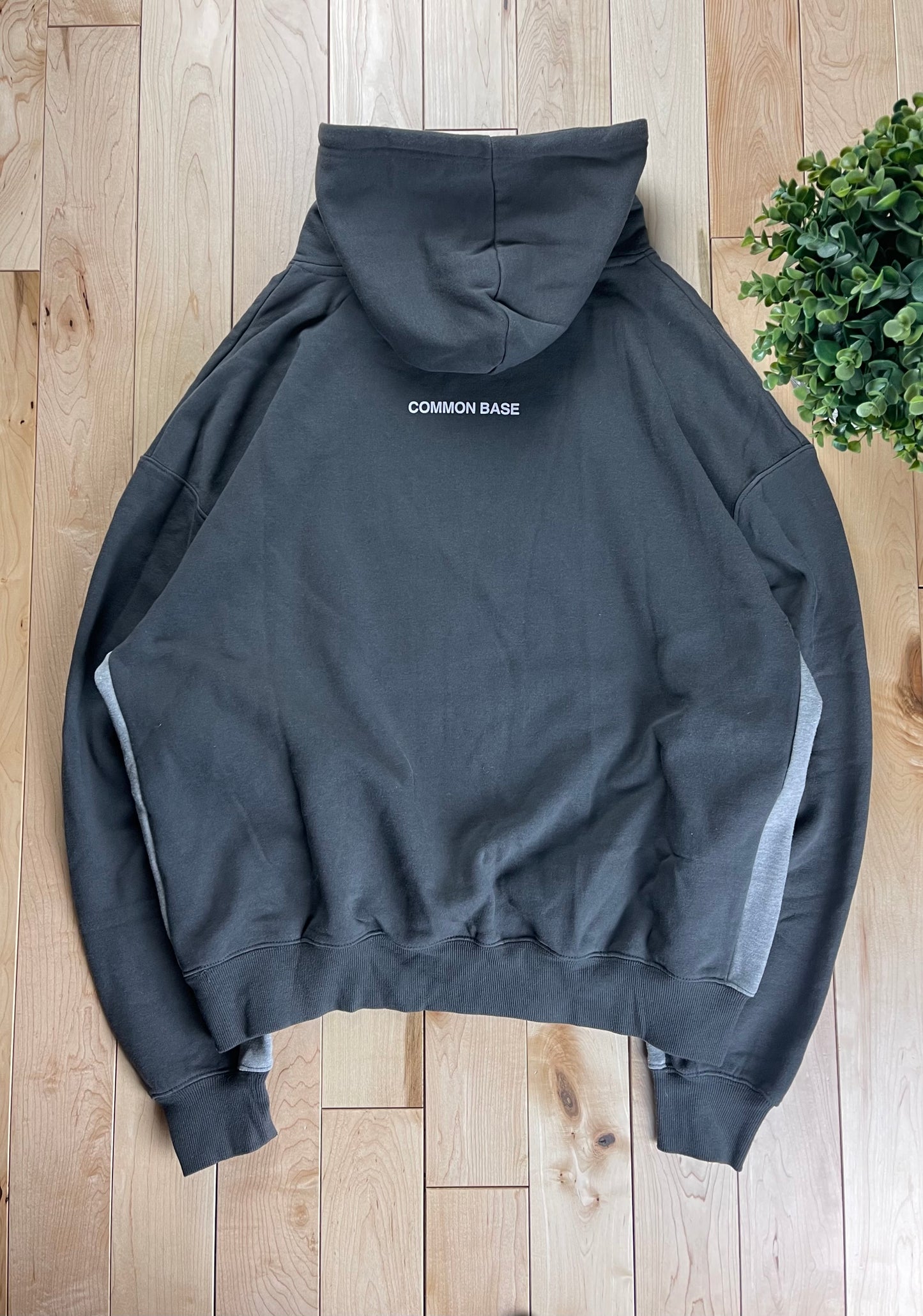 Number (N)ine x Common Sort Chest Logo Hoodie