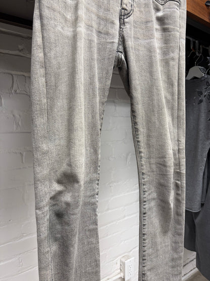 Saint Laurent ‘D02’ Unaltered Grey Skinny Jeans