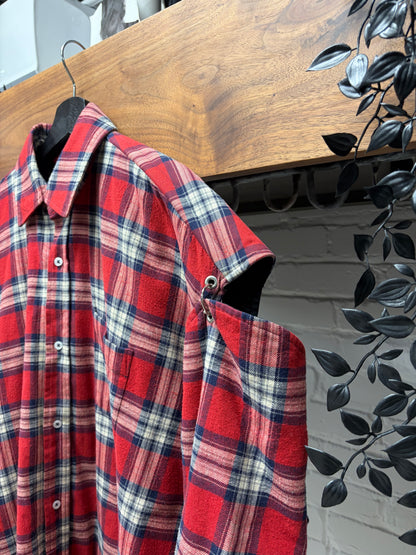 AW2017 Vetements ‘Detached Sleeve’ Flannel with Quilted Interior Liner