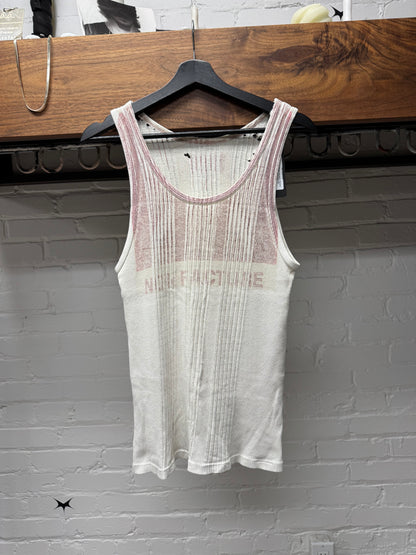 SS2003 Maison Margiela ‘Non Facture’ Line (0) Artisinal Tank Top