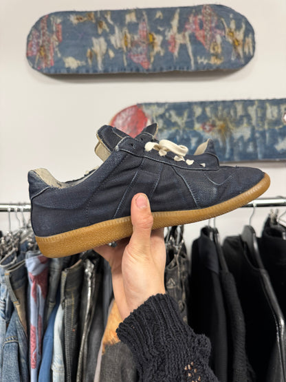 Maison Margiela Replica ‘G.A.T.’ Denim Low Top Sneakers