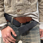 Maison Martin Margiela ‘Faceless’ Black Leather Belt