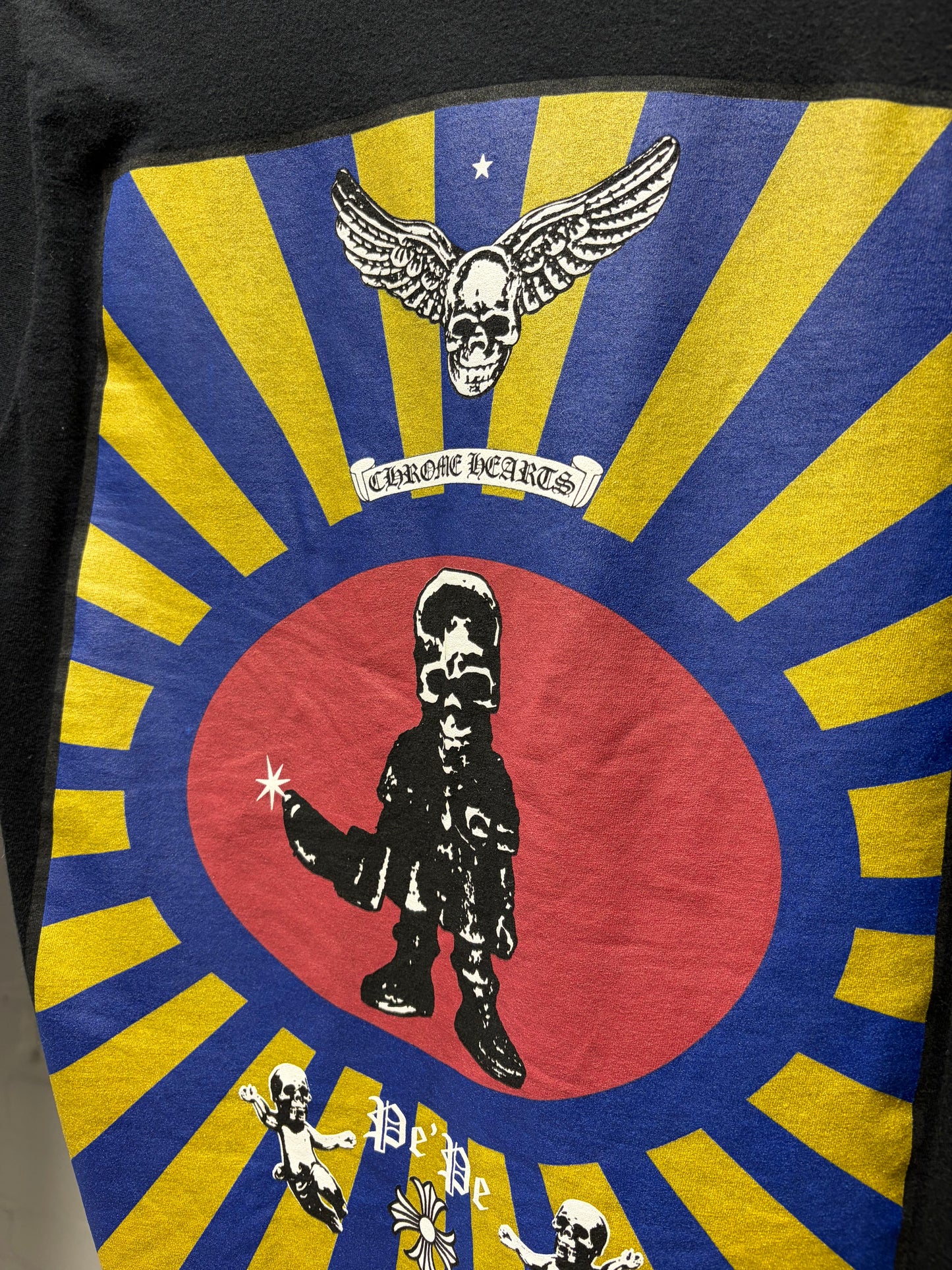 Chrome Hearts ‘Pepe Soldier’ Black Graphic T-Shirt