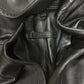 Vintage Jean Paul Gaultier Black Leather Flared Trousers