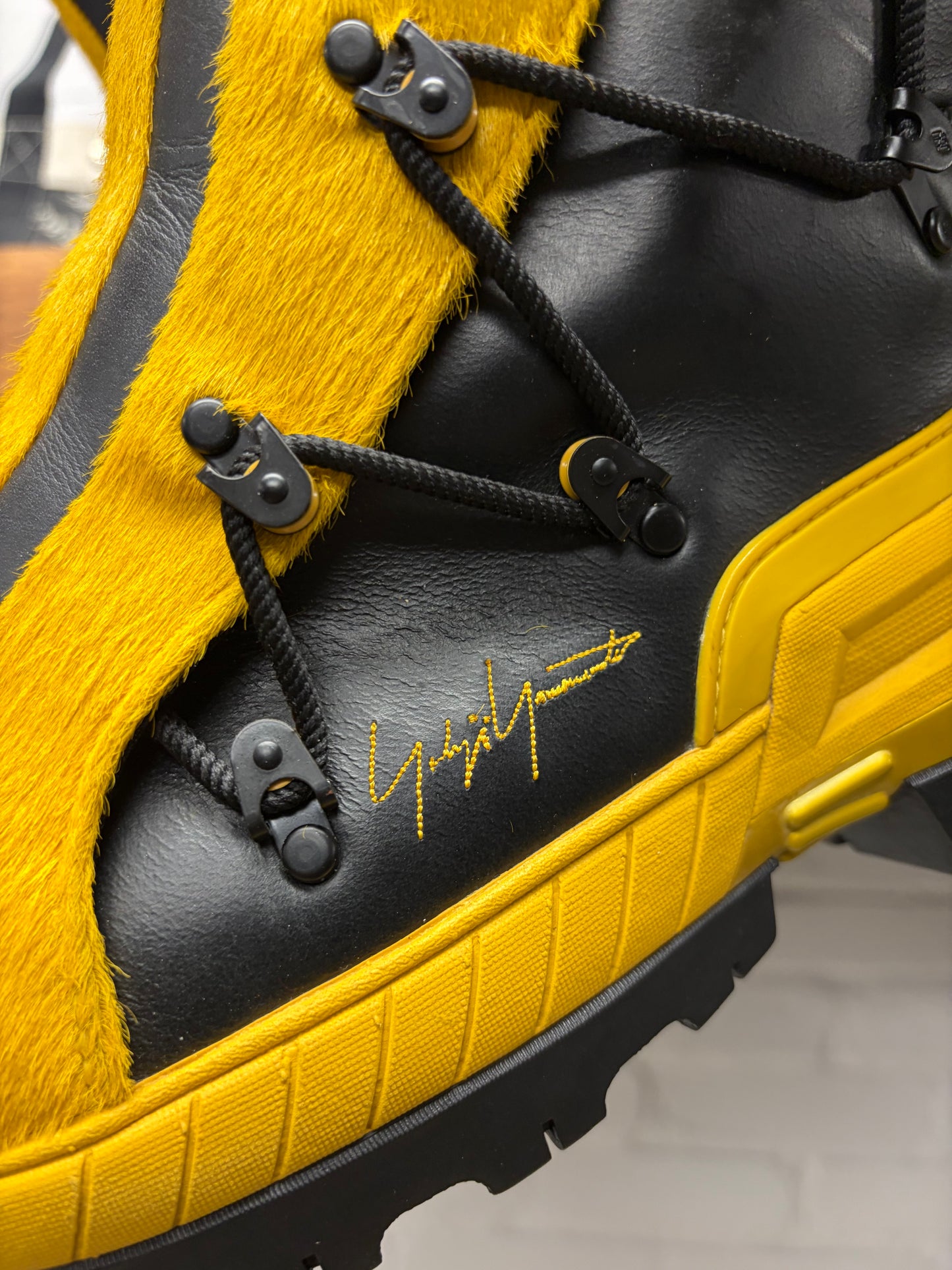Vintage Yohji Yamamoto x Adidas Pony-Hair ‘Trekking’ Snowboard Boots