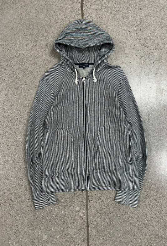 AW2013 Comme Des Garçons Homme ‘Hickory’ Striped Zip Up Hoodie