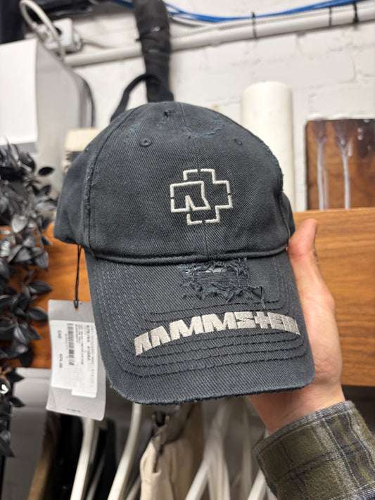 1/300 Balenciaga ‘Ramstein’ Limited Production Distressed Baseball Cap