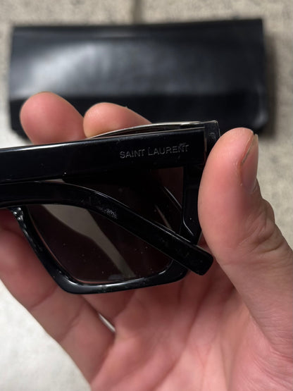 Saint Laurent ‘Kate’ Black Tinted Cat Eye Sunglasses