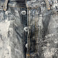 Acne Studios ‘Trompe L’œil’ Cold Grey Wide Leg Painter Denim