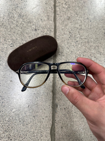 Tom Ford Retro Aviator Frame Prescription Glasses
