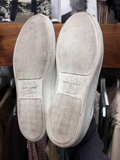 Saint Laurent SL/01 Court Low Top Sneakers