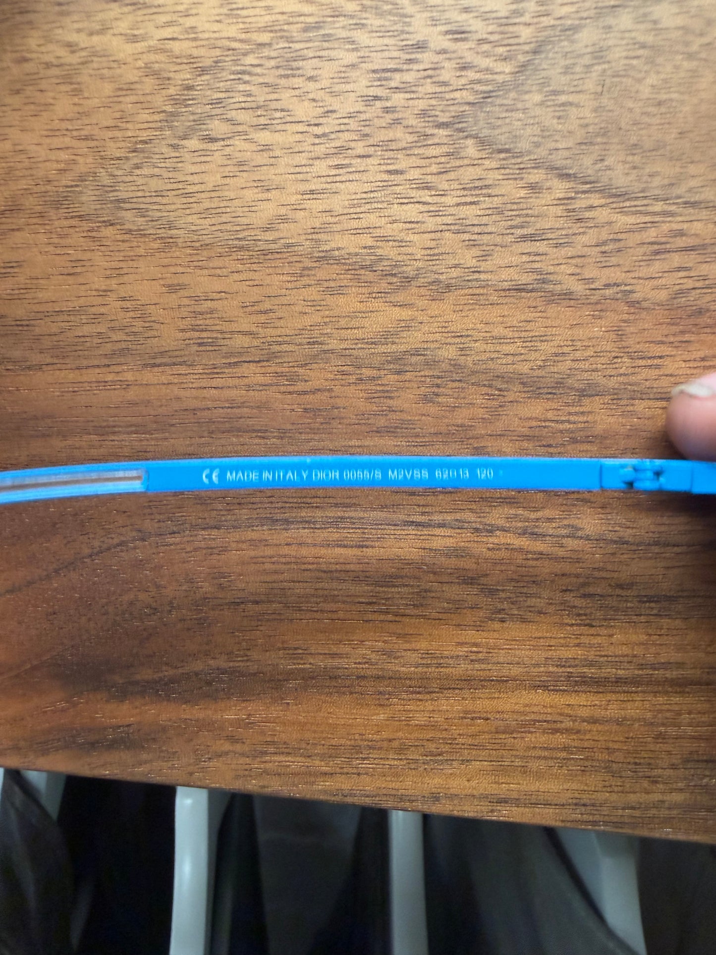 SS2005 Dior Homme ‘Beck’ Electric Blue Aviator Sunglasses