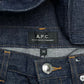 APC Raw Blue Selvedge Slim Straight Cut Denim