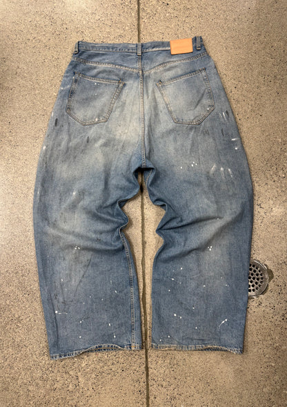 Acne Studios ‘Paint Splatter’ Super Baggy Denim