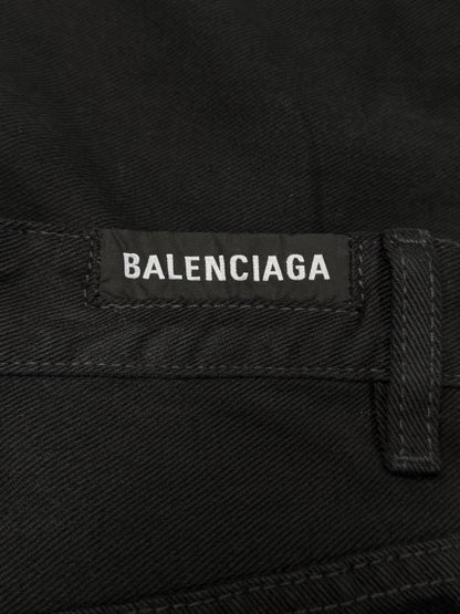 2023 Balenciaga ‘Bootcut Flared’ Black Denim
