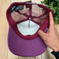 Stussy Purple/White Logo Mesh Trucker Hat