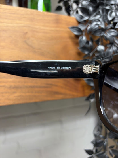 Celine Studded Black ‘Flat Top’ Aviator Sunglasses