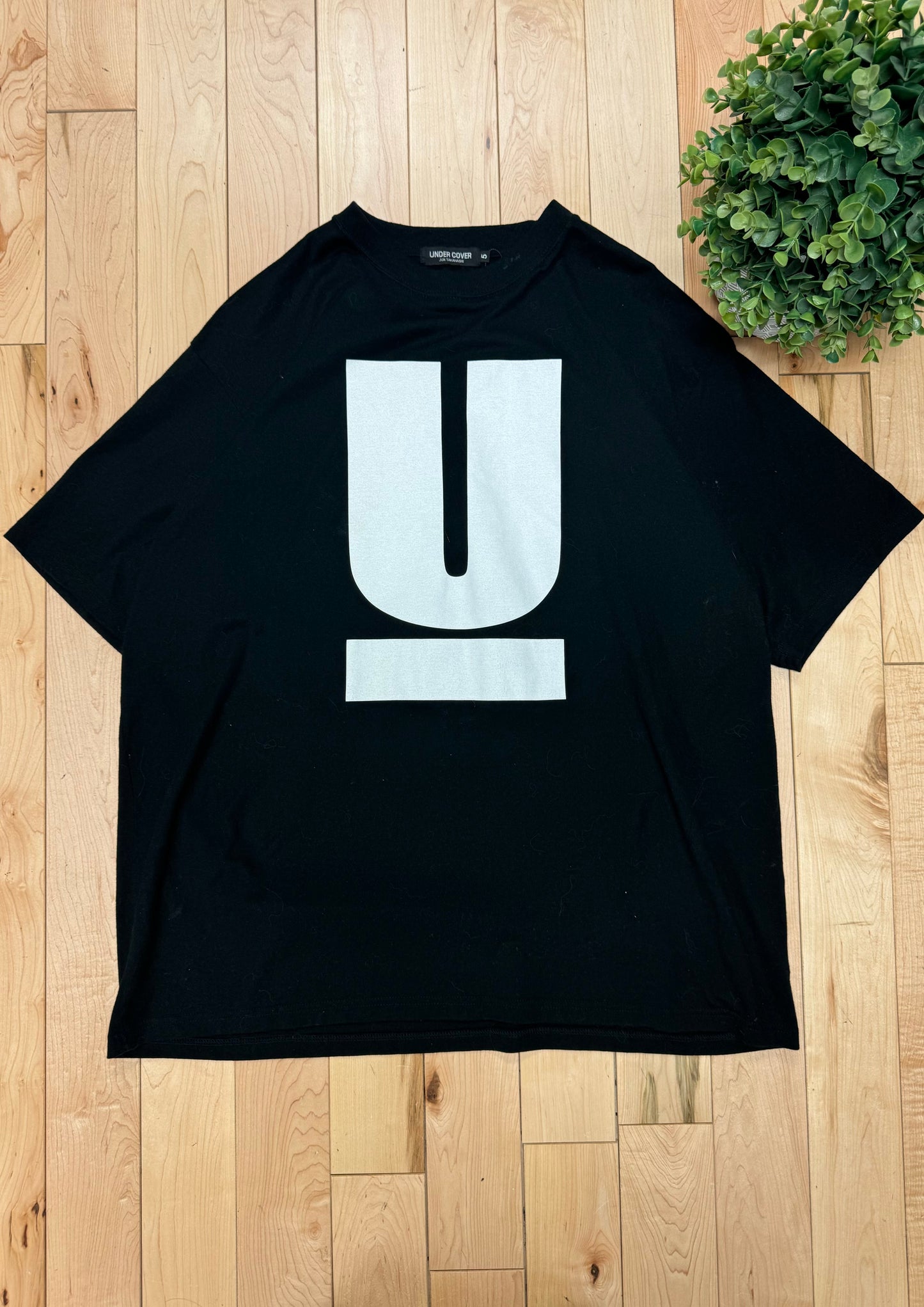 Undercover U Logo Black Graphic T-Shirt